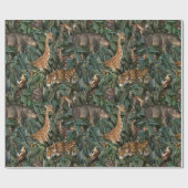 Safari Pattern Geschenkpapier (Flach)