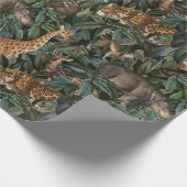 Safari Pattern Geschenkpapier (Ecke)