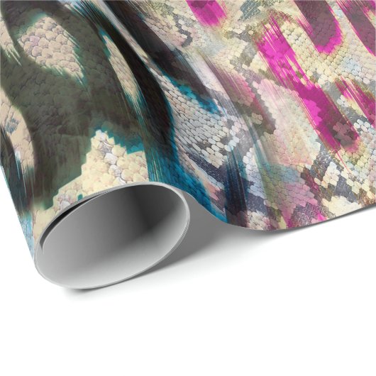Safari Pattern Wrapping Paper Geschenkpapier (Rolleneckpunkt)