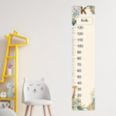 Safari Personalisierter Name Monogramm K Wachstums Poster