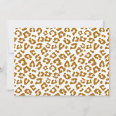 Safari Pink Two Wild 2. Geburtstag Einladung (Rückseite)