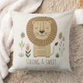 Safari Portrait Lion Ivory ID1264 Kissen (Decke)