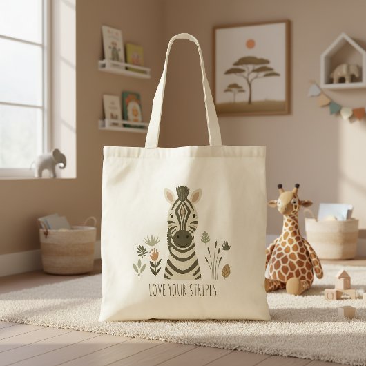 Safari Portrait Zebra ID1264 Tragetasche