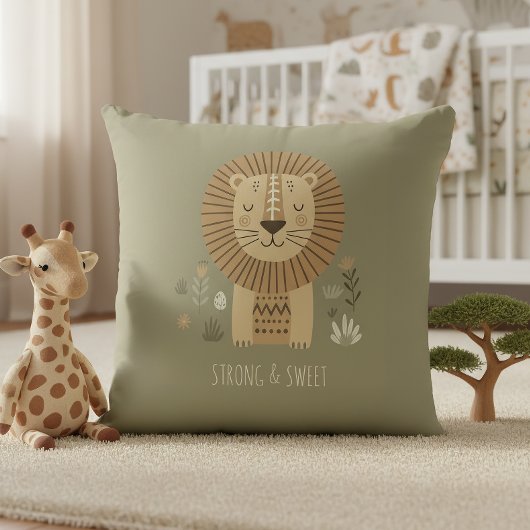 Safari Portraits Lion ID1264 Kissen