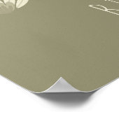 Safari-Porträts Elefant ID1264 Poster (Ecke)