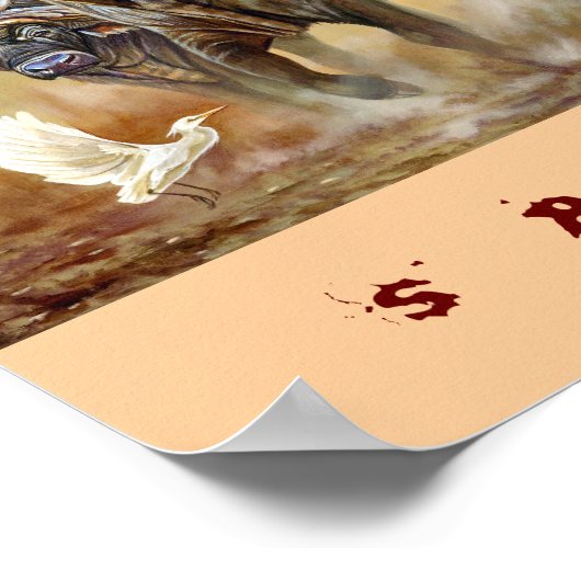 Safari Poster (Ecke)