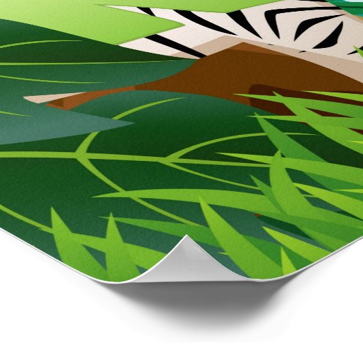 Safari Poster (Ecke)