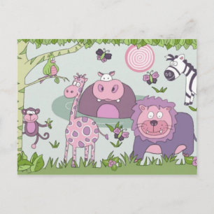 Safari Postkarte