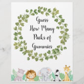 Safari rät, wie viele Packungen Gummies Poster (Vorderseite)