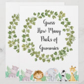 Safari rät, wie viele Packungen Gummies Poster (Vorne/Hinten)