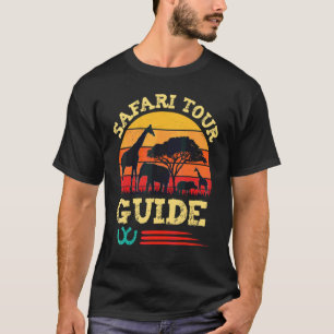 Safari-Reiseleiter  Tier Zoo Wild Afrika Nashorn T-Shirt