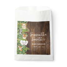 Safari Rustic Tropical Baby Dusche Gastgeschenk