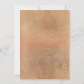 Safari Sahara Savanna Animals Baby Dusche Einladung (Rückseite)