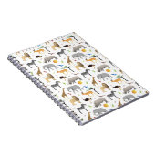 Safari Savanna Multiple Animals Notizblock (Rechte Seite)