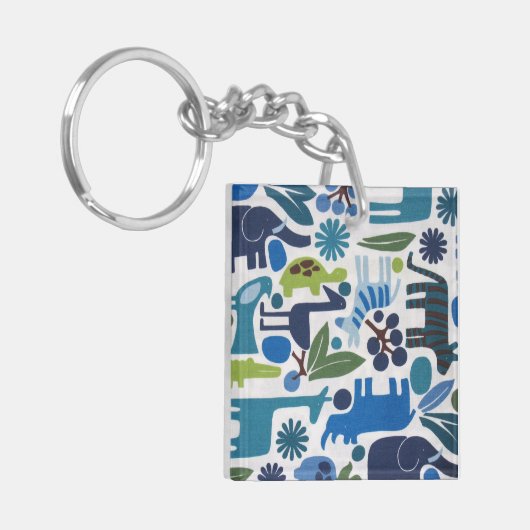 Safari Schlüsselanhänger (Vorderseite links)