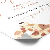 SAFARI-Schnuller im Jar Baby Showspiel Poster (Ecke)