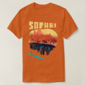 Safari Serengeti Nationalpark Afrika Tansania Big T-Shirt (Design vorne)