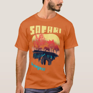 Safari Serengeti Nationalpark Afrika Tansania Big T-Shirt