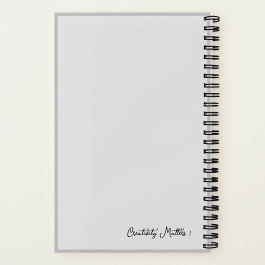 Safari Sketchbook-Notebook Notizblock (Rückseite)