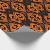 Safari Sonnenuntergang Muster geometrische Kunst o Geschenkpapier (Ecke)