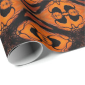 Safari Sonnenuntergang Muster geometrische Kunst o Geschenkpapier (Rolleneckpunkt)