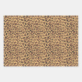 Safari-Sortiment Schwarz und Braun Geschenkpapier Set (Vorderseite 2)