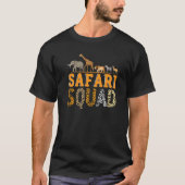 Safari Squad African Animal Family Vacacation Trip T-Shirt (Vorderseite)