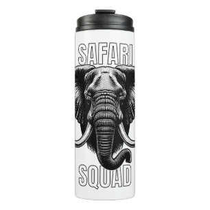 Safari Squad African Elephant Zoo Adventure Thermosbecher