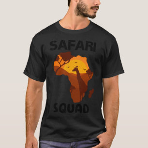 Safari Squad African Family Vacay Sommerurlaub T-Shirt