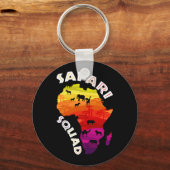 Safari Squad African Safari Animals Schlüsselanhänger (Vorderseite)