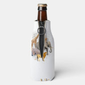 Safari Squad African Safari Tiere Funny Zoo Anim Flaschenkühler (Flasche Rückseite)