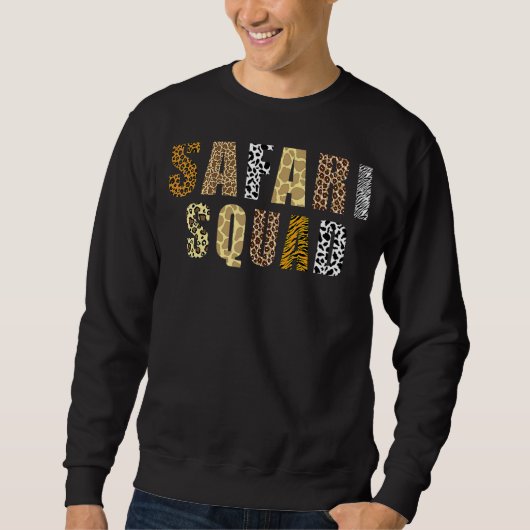 Safari Squad Familie Matching Sommerurlaub 1 Sweatshirt (Vorderseite)