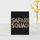 Safari Squad Karte (Gelbe Blume)