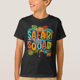 Safari Squad Zoo Afrikanische Tiere T-Shirt