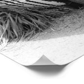 Safari Station Zebra Streifenbus Poster (Ecke)