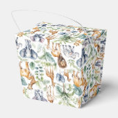 Safari-Stil: Dschungelmassendusche Geschenkschachtel (Rückseite)