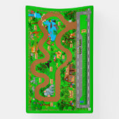 Safari-Straßen für Autos 2 1/2' x 4' Banner (Vertikal)