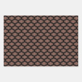 Safari Sunset Bohemisch Star Fall Mandala Retro 70 Geschenkpapier Set (Vorderseite 3)