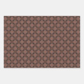 Safari Sunset Bohemisch Star Fall Mandala Tiled Geschenkpapier Set (Vorderseite 3)