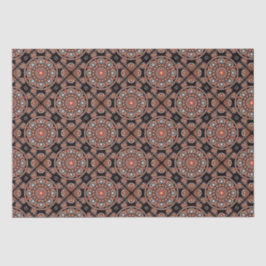 Safari Sunset Bohemisch Star Fall Mandala Tiled Seidenpapier