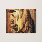 Safari Sunset Puzzle (Horizontal)