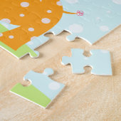 Safari-Süsse-Giraffen-Puzzle Puzzle (Seite)