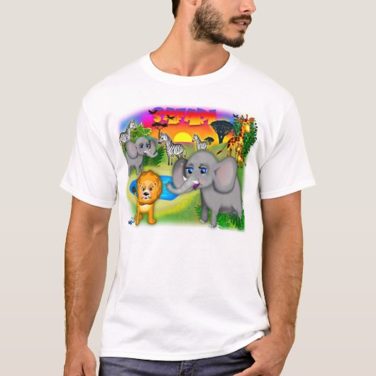 Safari T-Shirt (Vorderseite)