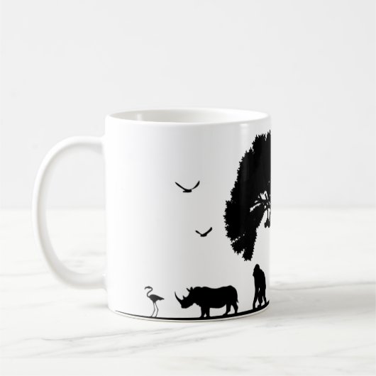 Safari-Tasse Kaffeetasse (Links)