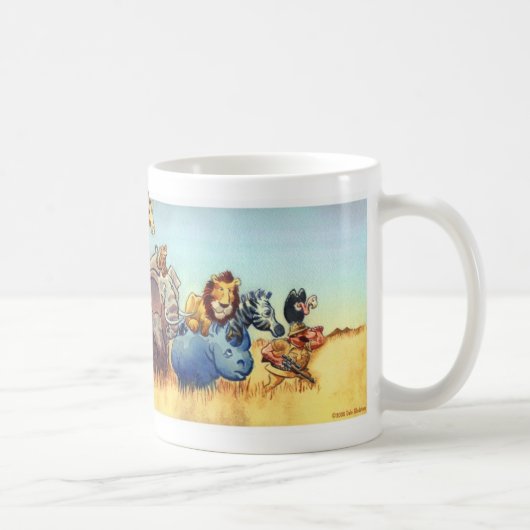 Safari-Tasse Kaffeetasse (Rechts)