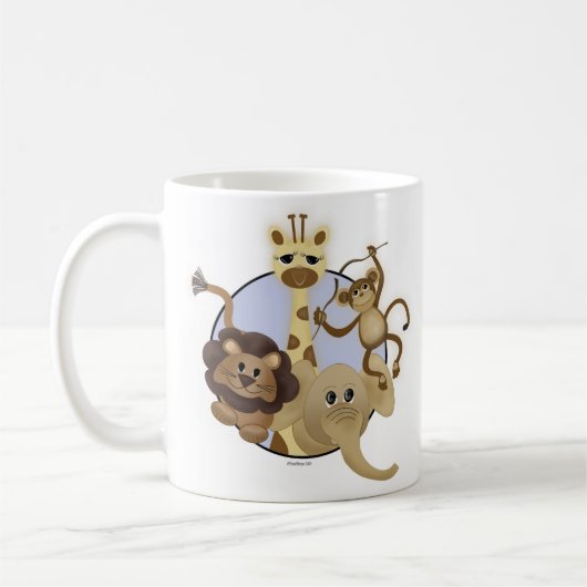 Safari-Tasse Kaffeetasse (Links)