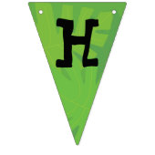 Safari-Thema Geburtstag Wimpelkette (Zweite Fahne)