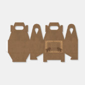 Safari Theme Baboon Gastgeschenk Box Geschenkschachtel (Ungefaltet)