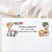 Safari Themed Baby Girl Shower Wild One Return Lab (Insitu)