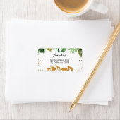 Safari-Tier-Adressenkennzeichen Adressaufkleber (Insitu)